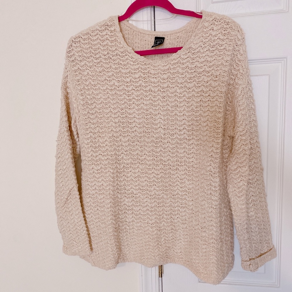 [Me to We] Cream Sweater